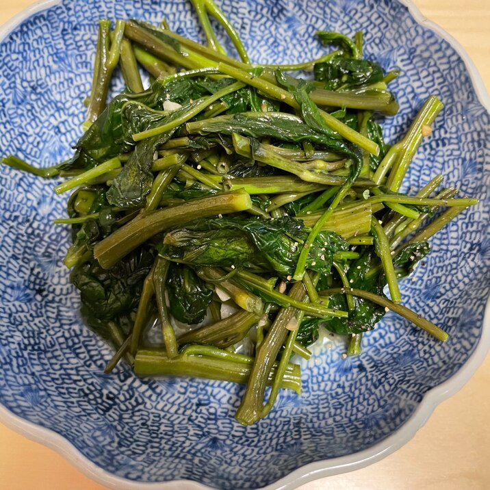 空芯菜の炒め物